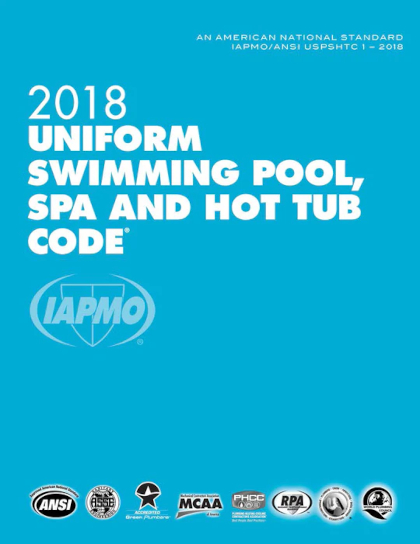 Uniform Swimming Pool, Spa and Hot Tub Code Updates, 2018